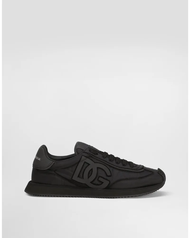 Dolce & Gabbana Dg Cushion Fabric Sneakers - Mann Sneakers Schwarz Black
