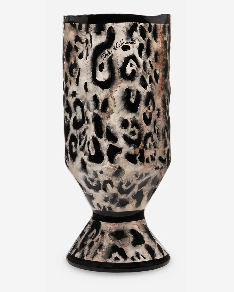 Dolce & Gabbana Große Vase Für Den Außenbereich - Vasen Mehrfarbig Mehrfarbig
