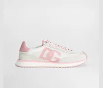 Sneaker Dg Cushion Aus Materialmix - Frau Sneakers Rosa
