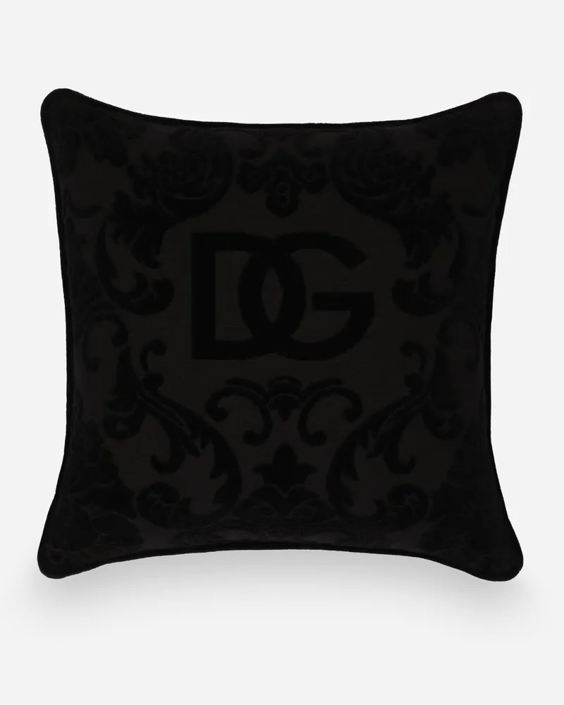 Dolce & Gabbana Outdoor-kissen Aus Baumwollfrottee - Outdoor-kissen Mehrfarbig Mehrfarbig