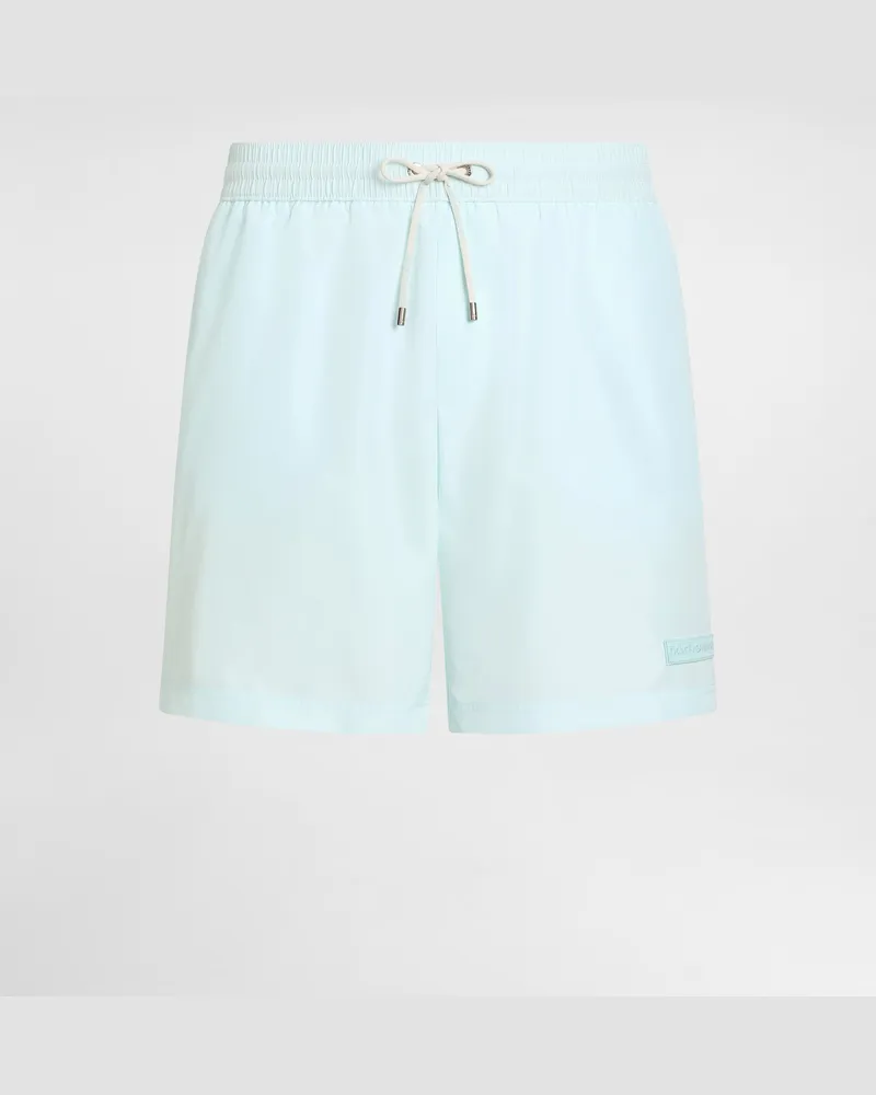 Dolce & Gabbana Badeboxershorts Aus Canvas - Mann Beachwear Multicolor Multicolor