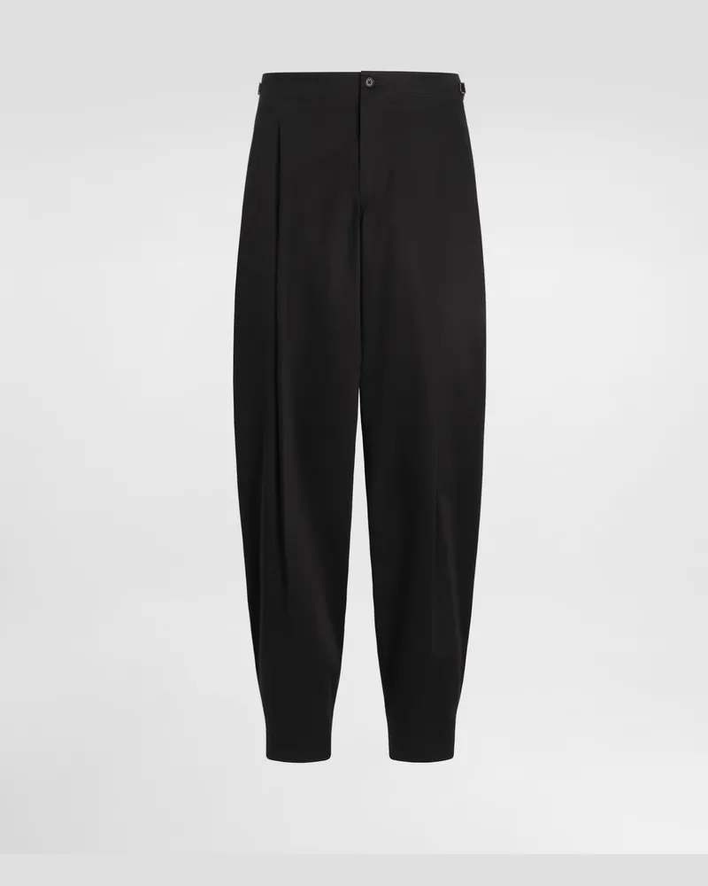 Dolce & Gabbana Hose Aus Baumwolle - Mann Hosen Und Shorts Schwarz Black