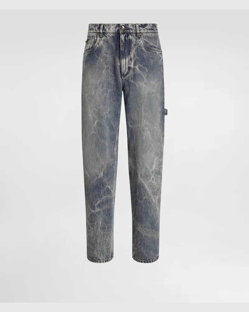Dolce & Gabbana Hose Aus Denim - Mann Jeans Mehrfarbig Mehrfarbig