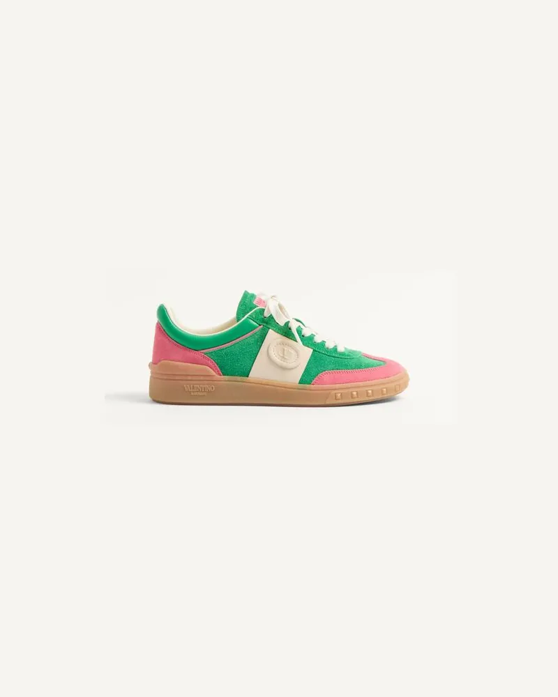 Valentino Garavani Upvillage Crosta Sneakers Frau SWEET PINK/GRÜN/GLACE Sweet