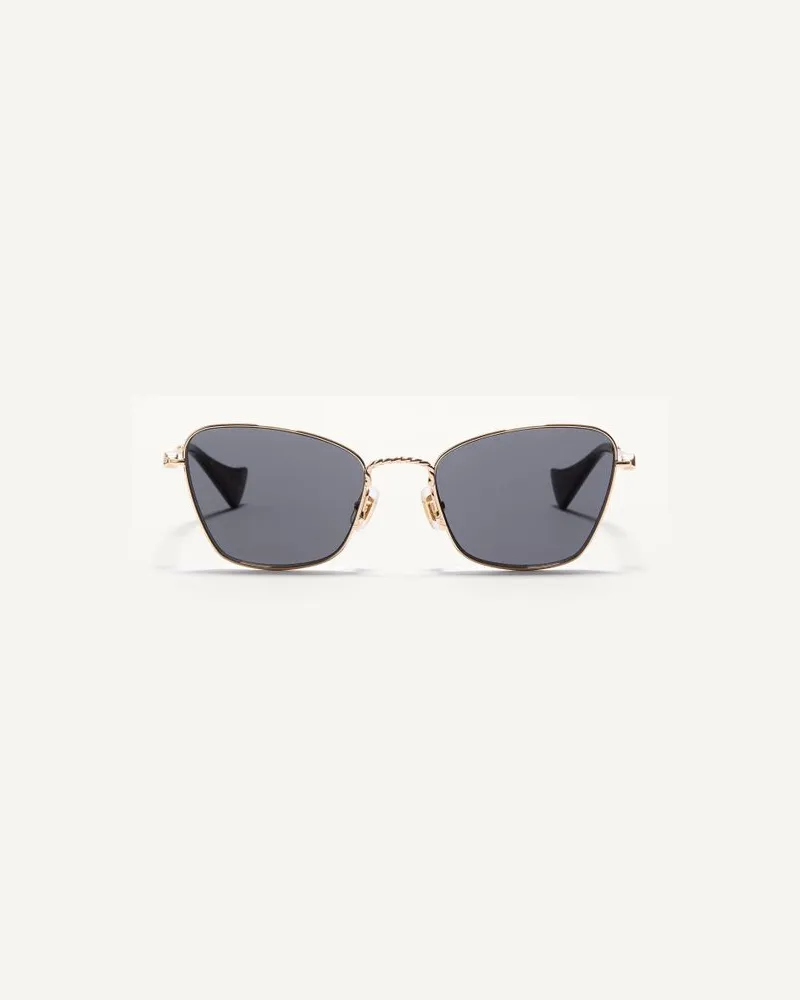 Valentino Garavani Cat-Eye-Brille aus Metall unisex GOLD/GRAU Gold
