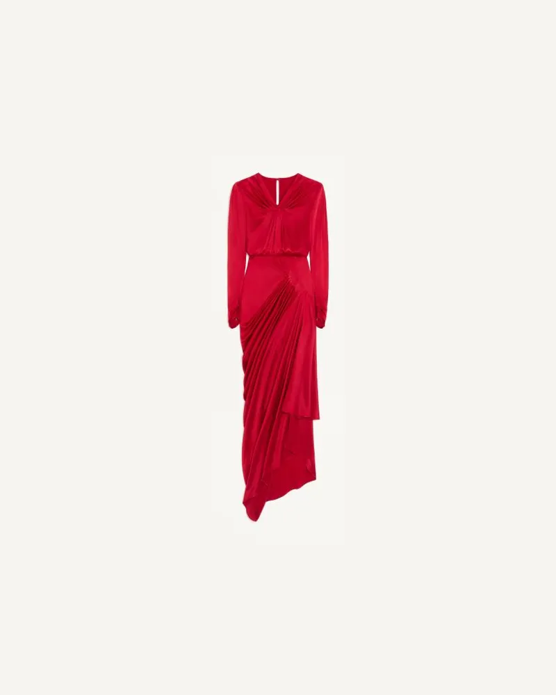 Valentino Garavani Kleid aus Crêpe-Satin Frau PARIS Paris