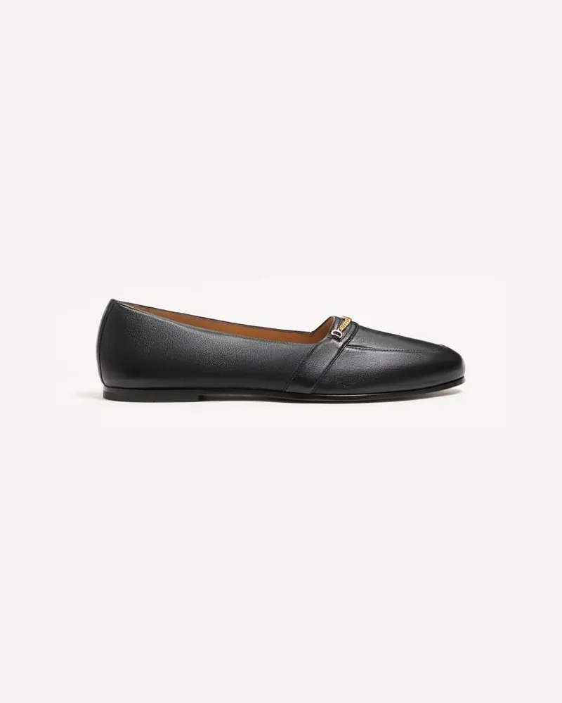Valentino Garavani Étudiant Loafer aus Nappaleder Mann SCHWARZ Schwarz