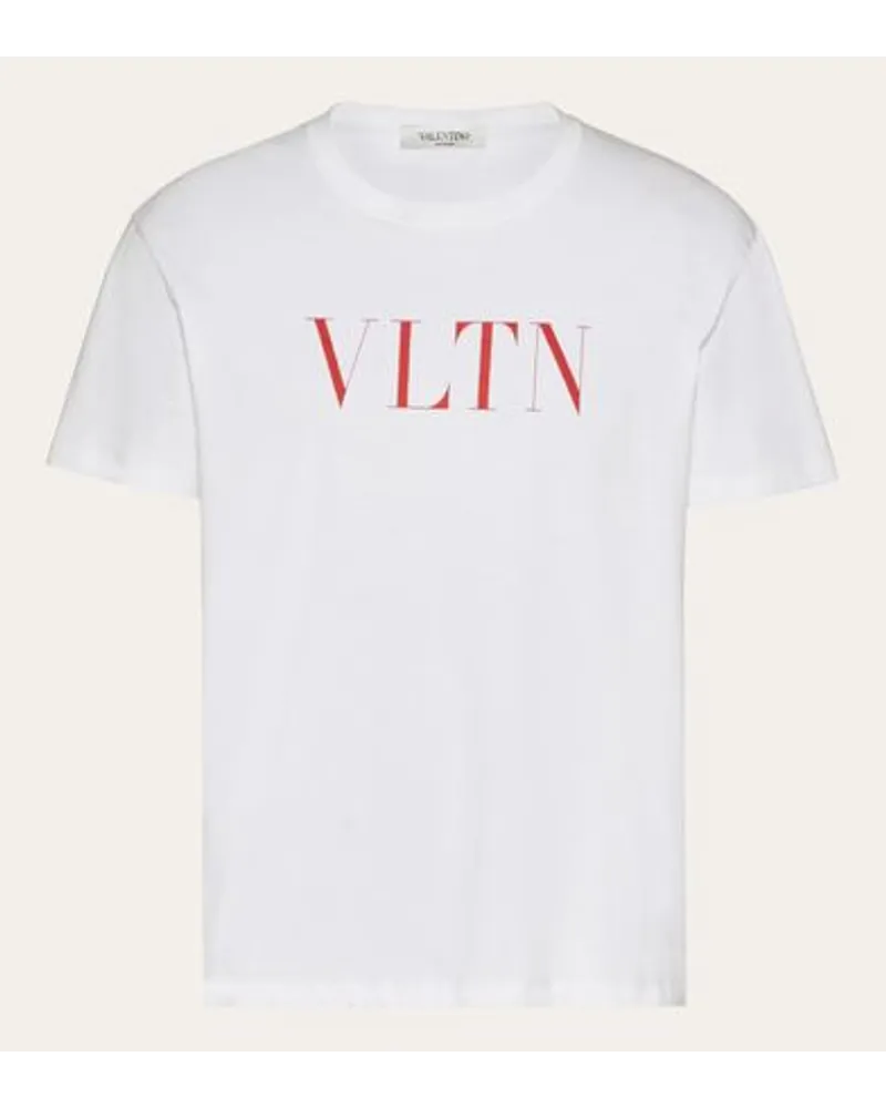 Valentino Garavani T-SHIRT VLTN Mann Weiß