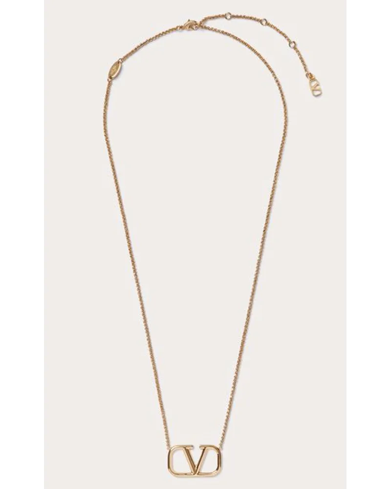 Valentino Garavani HALSKETTE VLOGO SIGNATURE AUS METALL Frau GOLD Gold