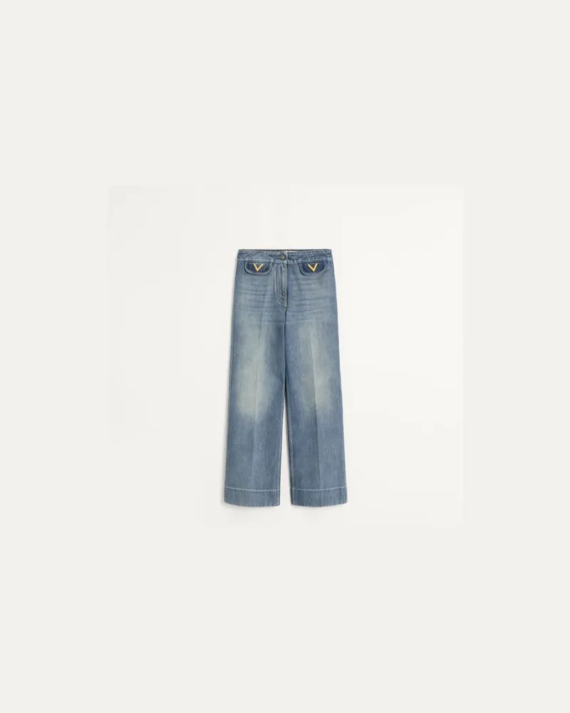 Valentino Garavani Jeans Frau BLAU Blau