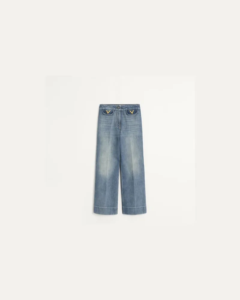 Valentino Garavani Jeans Frau BLAU Blau