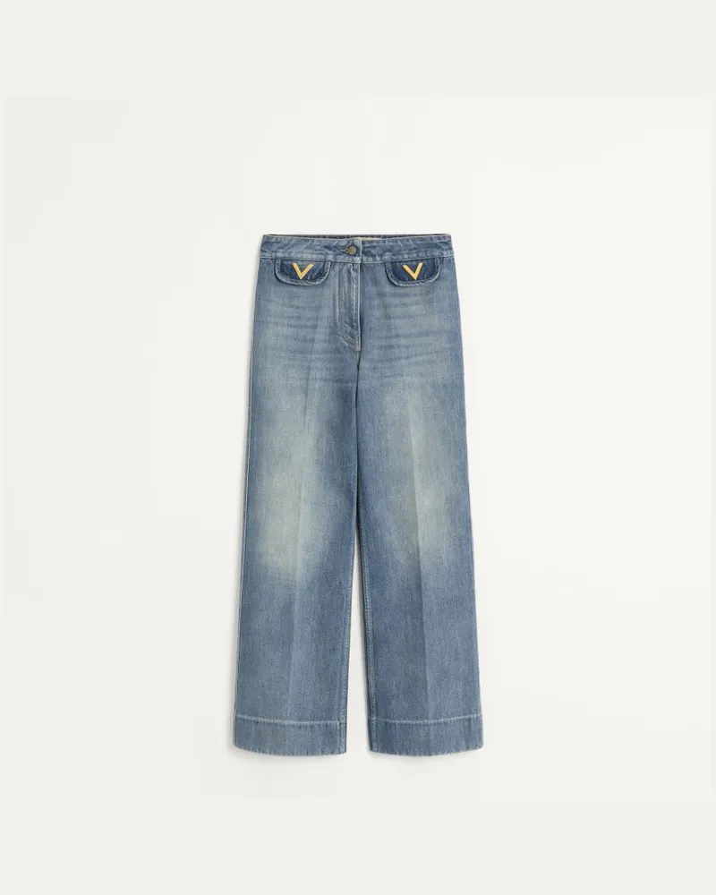 Valentino Garavani Jeans Frau BLAU Blau