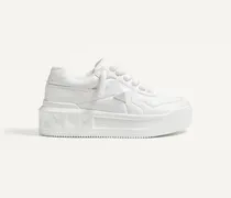 One Stud Xl Sneakers Aus Nappaleder Frau WEIß