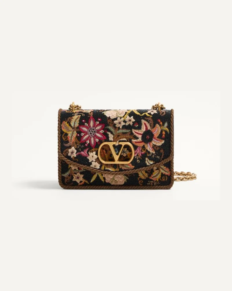 Valentino Garavani Valentino Garavani Vain Bestickte Schultertasche Frau MULTICOLOR Multicolor