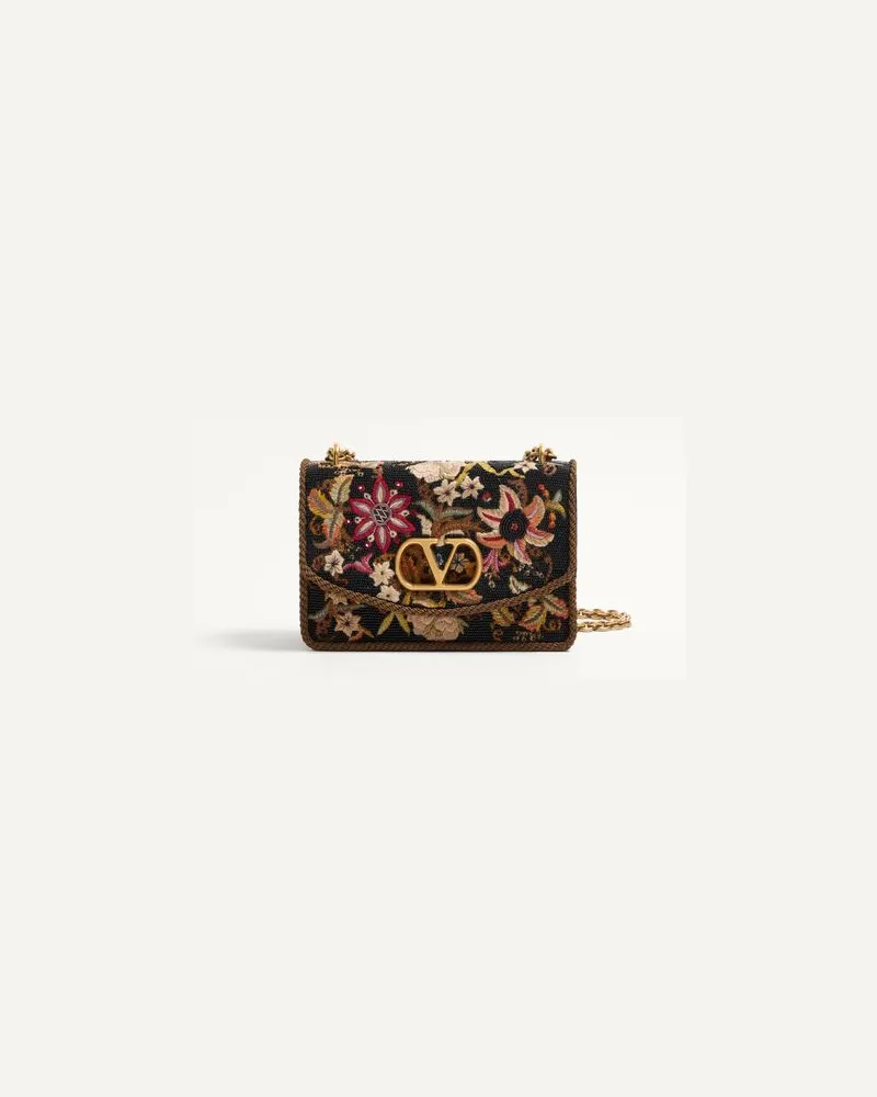 Valentino Garavani Valentino Garavani Vain Bestickte Schultertasche Frau MULTICOLOR Multicolor