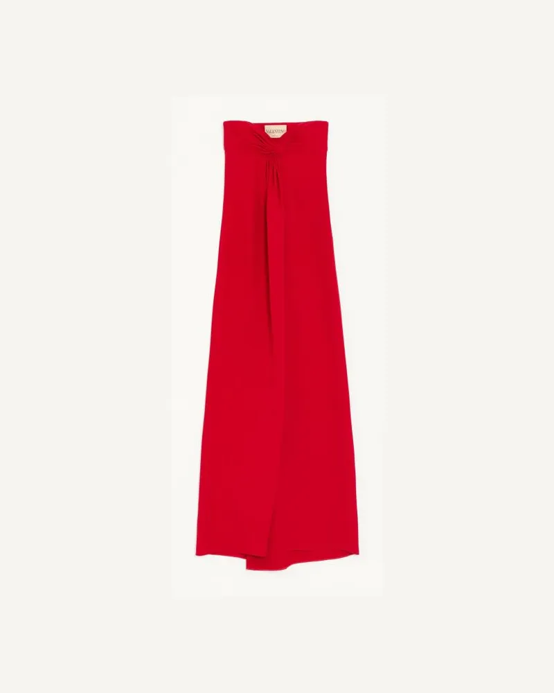 Valentino Garavani LANGES KLEID AUS CADY COUTURE Frau PARIS Paris