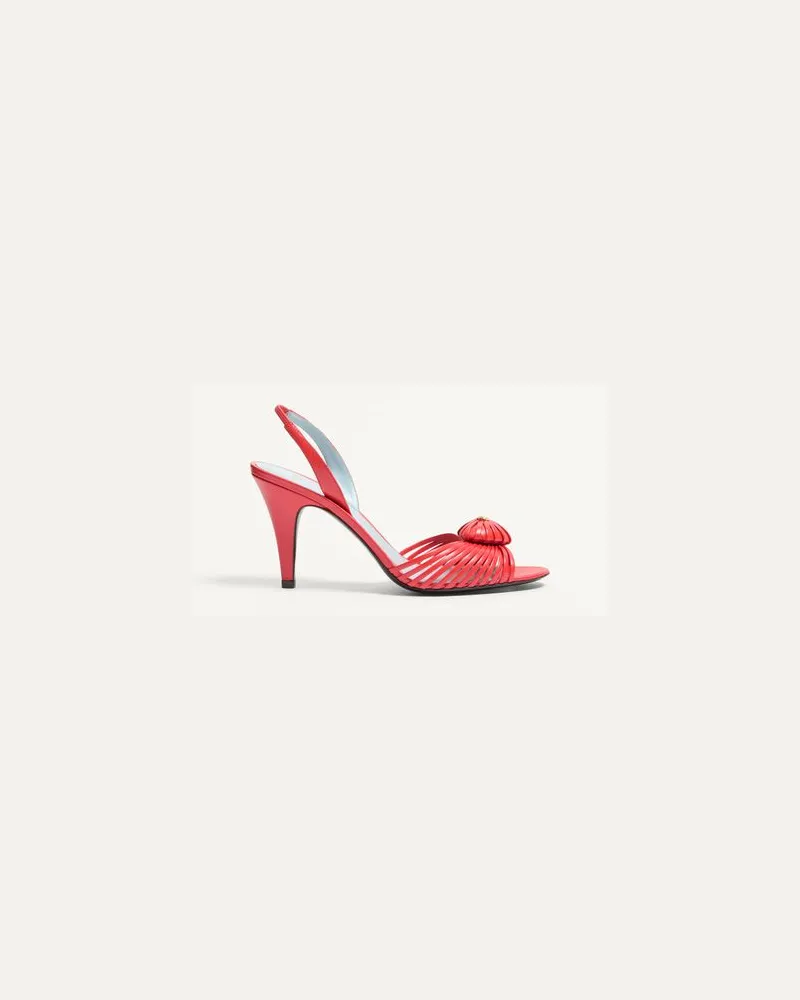 Valentino Garavani Sandal Royal Aus Ziegenleder 85 Mm Frau ROT Rot