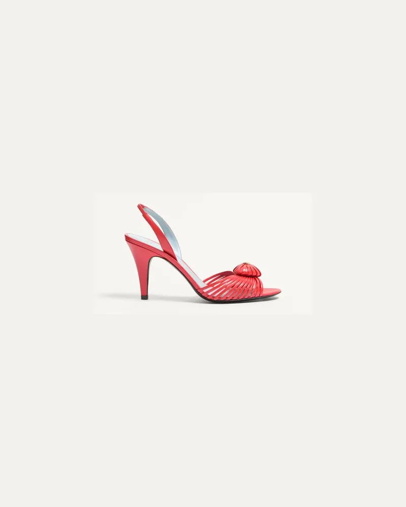 Valentino Garavani SANDAL ROYAL AUS ZIEGENLEDER 85 MM Frau ROT Rot