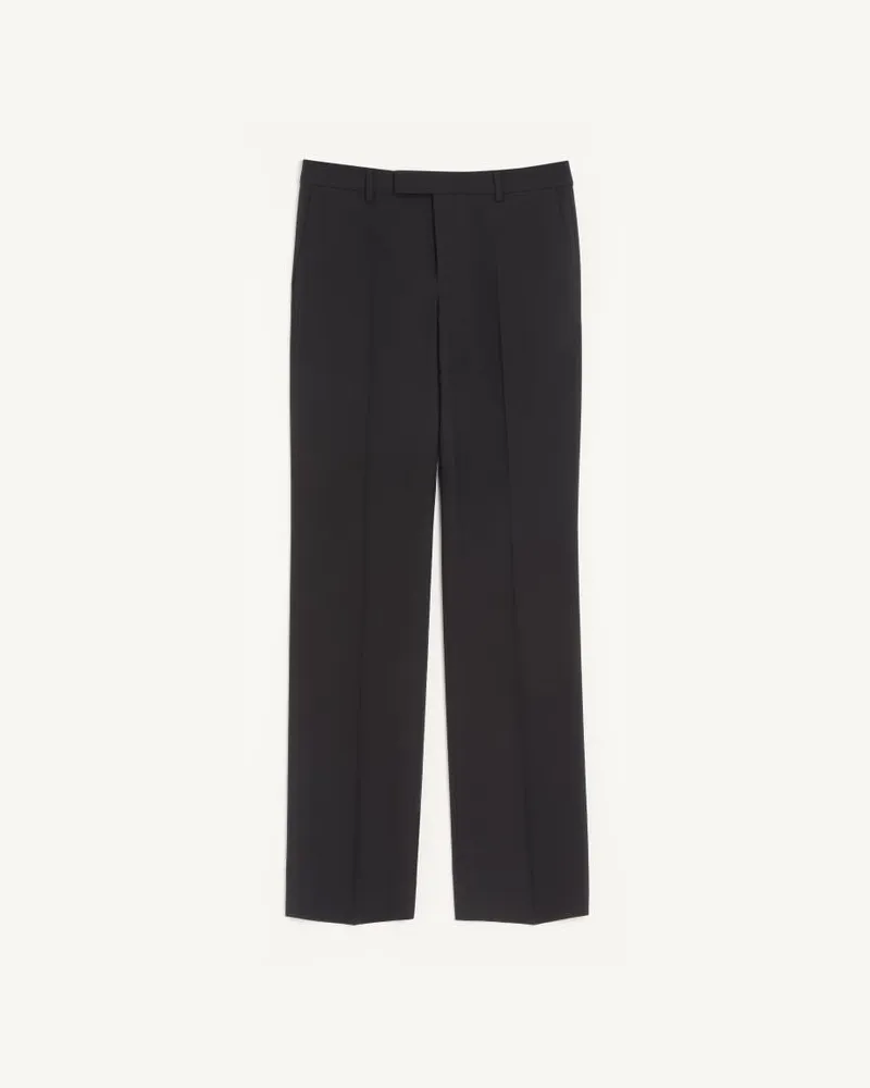 Valentino Garavani Valentino Wollhose Mann SCHWARZ Schwarz