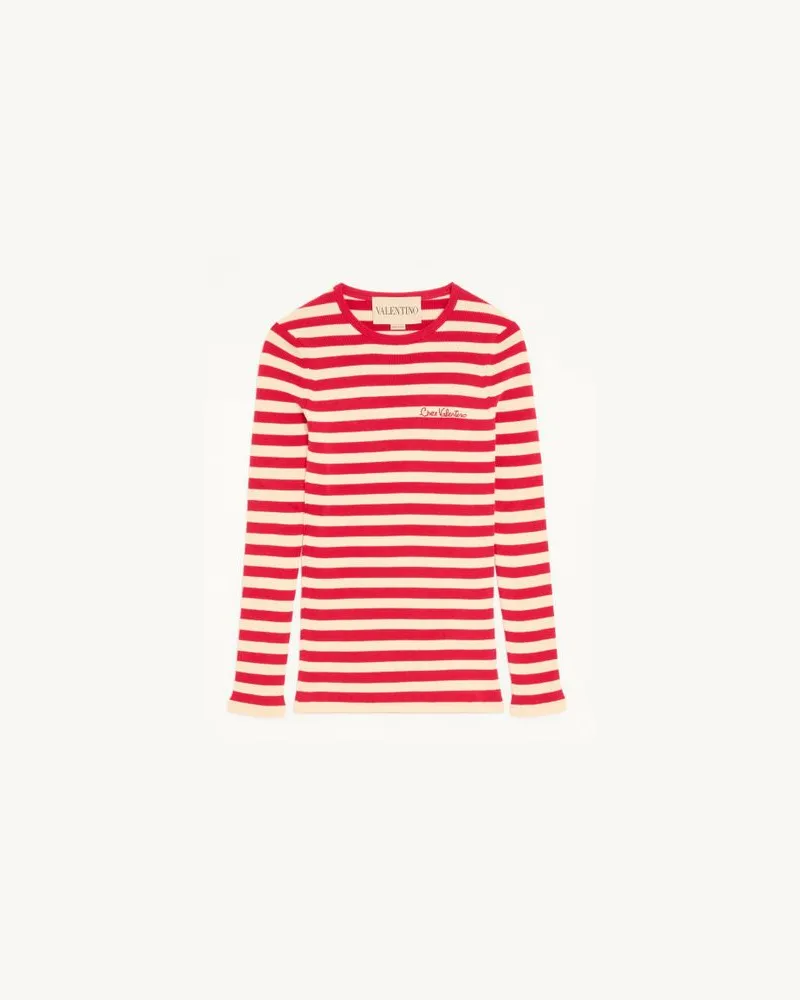 Valentino Garavani Pullover Aus Baumwolle Frau BIRKE/PARIS Birke