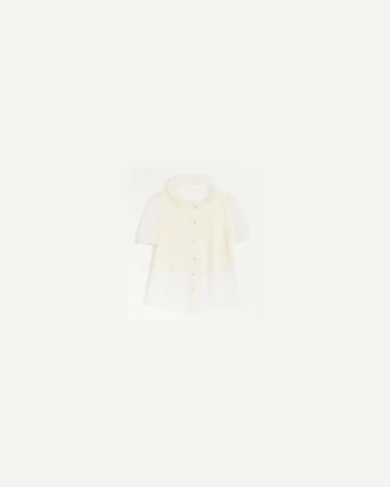 Valentino Garavani Chiffonbluse Frau ELFENBEIN Elfenbein