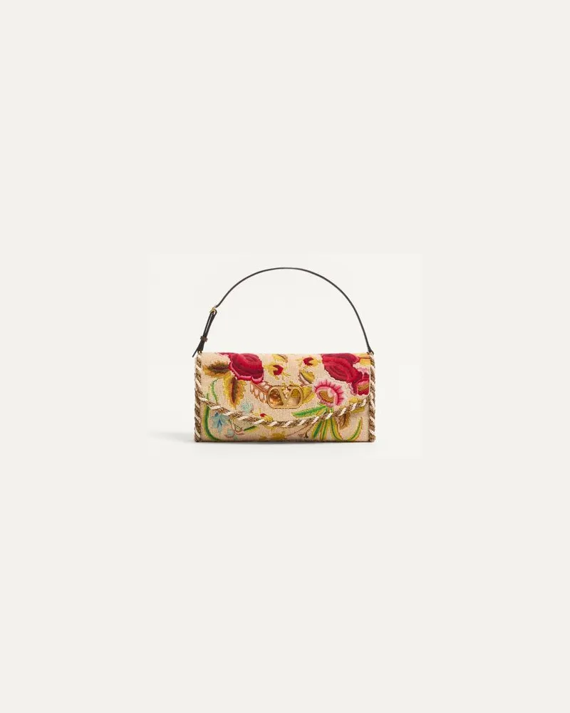 Valentino Garavani Valentino Garavani DeVain, kleine Schultertasche Frau MULTICOLOR Multicolor