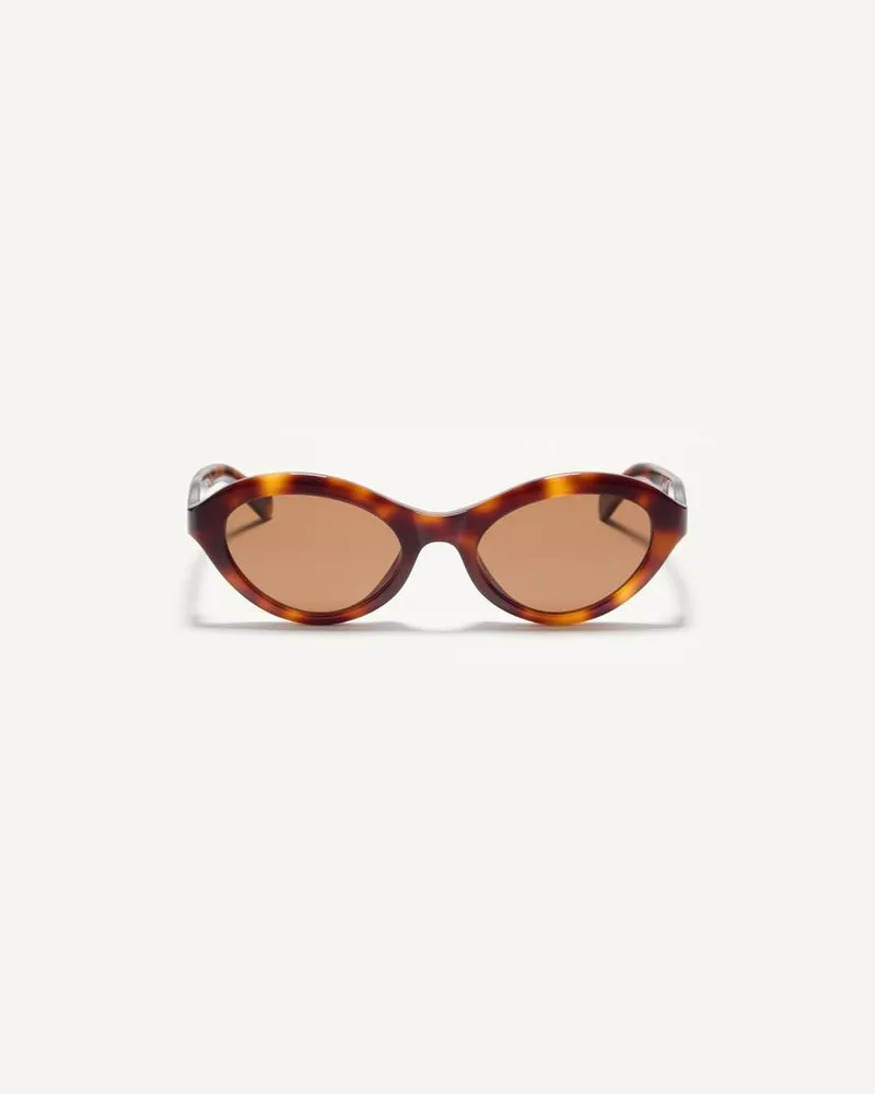 Valentino Garavani Cat-Eye-Brille aus Acetat Frau HAVANA/BRAUN Havana