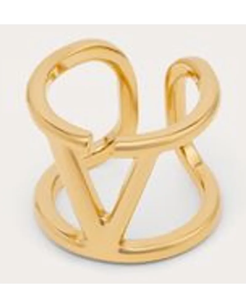 Valentino Garavani RING VLOGO SIGNATURE AUS METALL Frau GOLD Gold