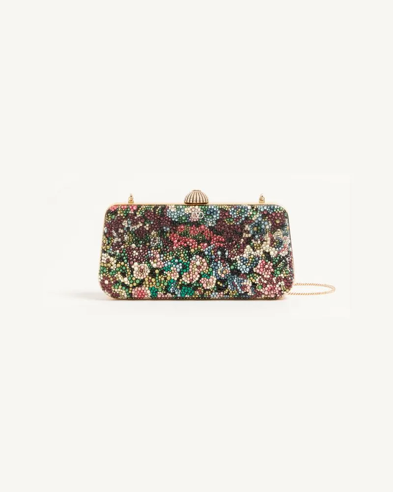 Valentino Garavani Valentino Garavani Carry Secrets Minaudiere Mit Apres L'Hiver-Strassmotiv Frau MULTICOLOR/CRYSTAL Multicolor