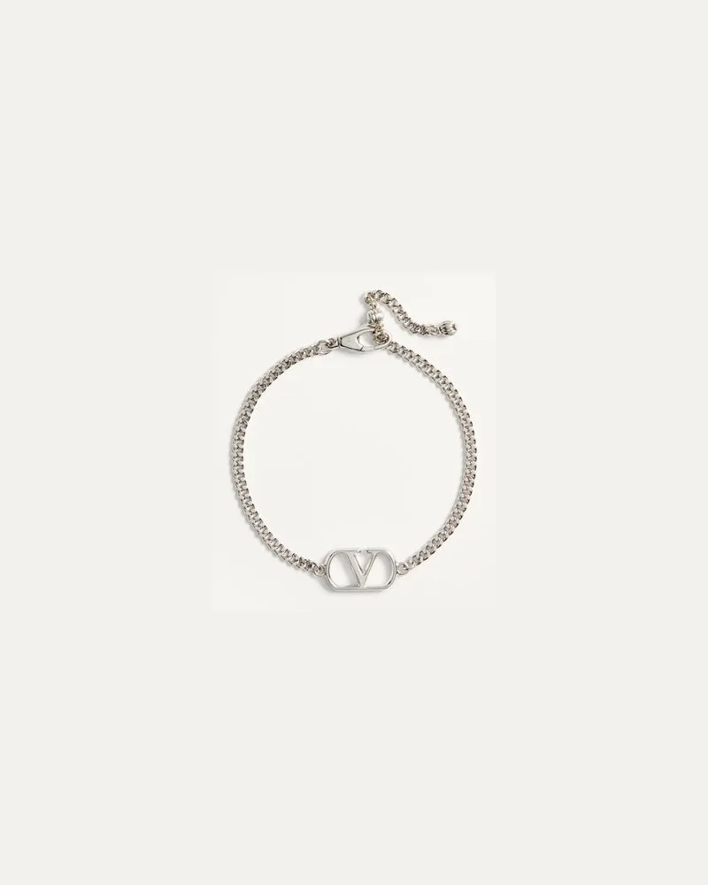 Valentino Garavani Valentino Garavani Vlogo Signature Metallarmband Mann TRANSPARENT Transparent