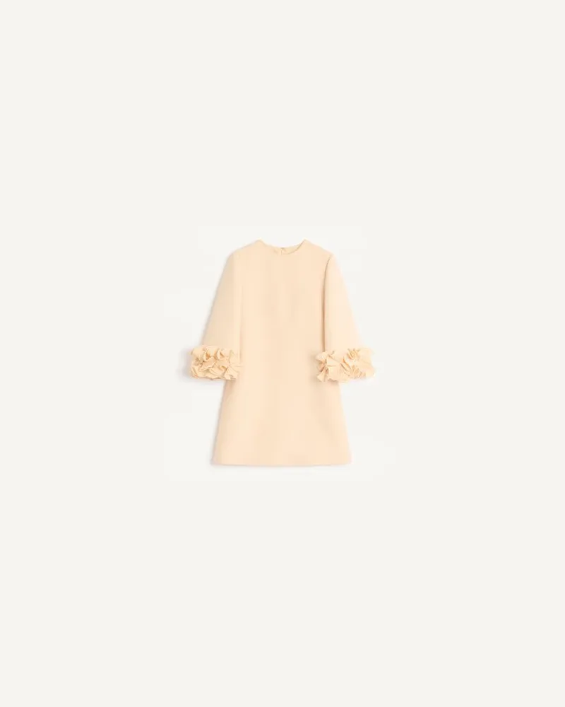 Valentino Garavani Kurzes Crepe Couture Kleid Frau BIRKE Birke