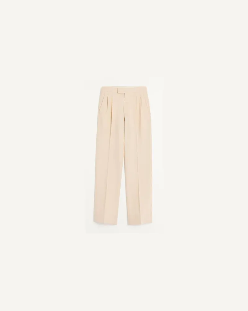 Valentino Garavani Hose Aus Wollgabardine Mann CREME Creme