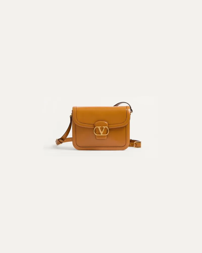 Valentino Garavani Valentino Garavani 9To5 Schultertasche Aus Glattem Kalbsleder Mann GOLDEN CUIR Golden
