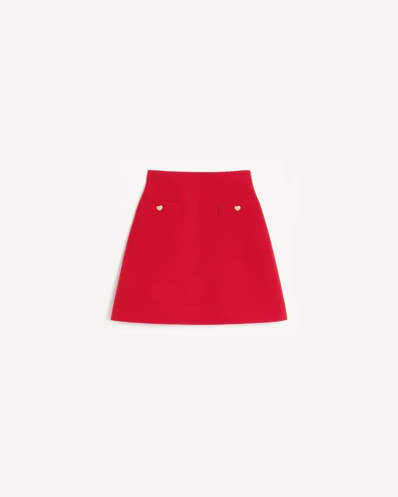 Valentino Garavani Kurzer Crepe Couture Rock Frau PARIS Paris