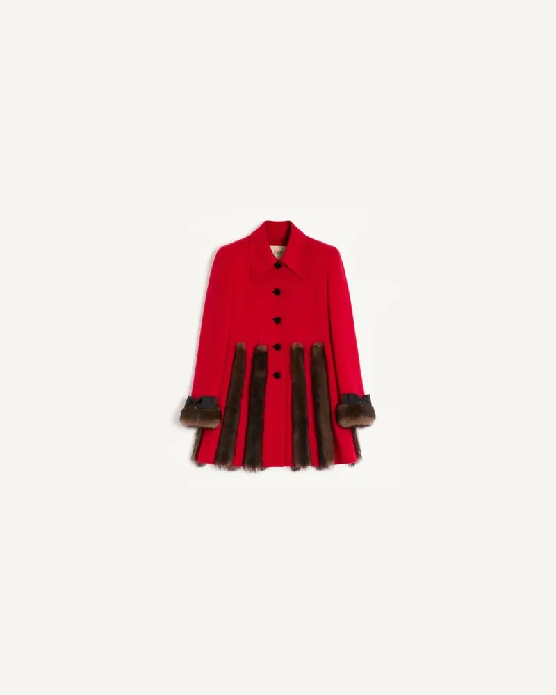 Valentino Garavani Cabanjacke aus Double Cashmere Frau PARIS Paris