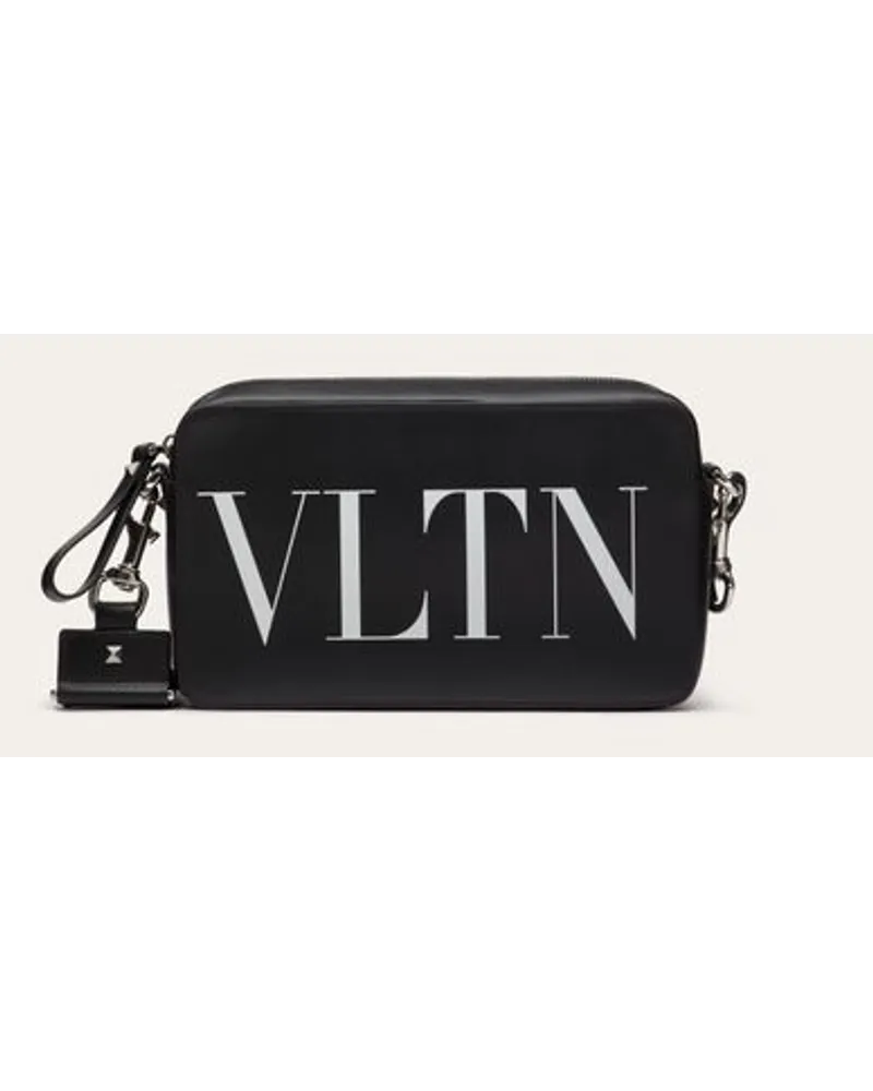 Valentino Garavani CROSSBODY BAG VLTN aus LEDER Mann Schwarz