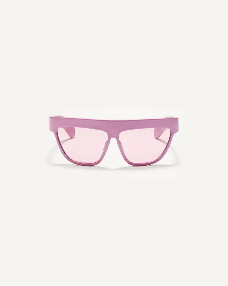 Valentino Garavani Geometrische Acetat-Brillen unisex ROSA/ROSA Rosa