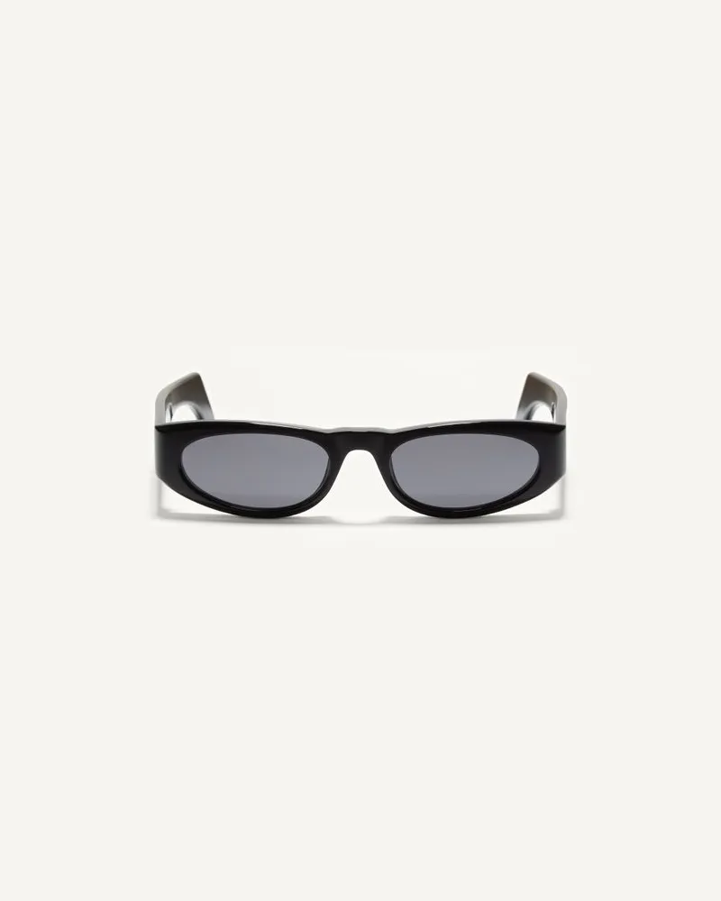 Valentino Garavani Geometrische Acetat-Brillen unisex SCHWARZ/GRAU Schwarz