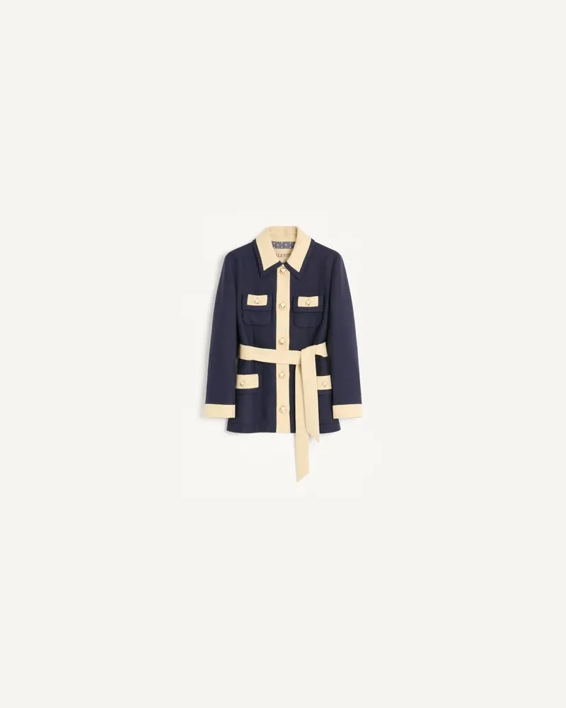 Valentino Garavani Cabanjacke Frau PROVENCE BLUE/BIRKE Provence