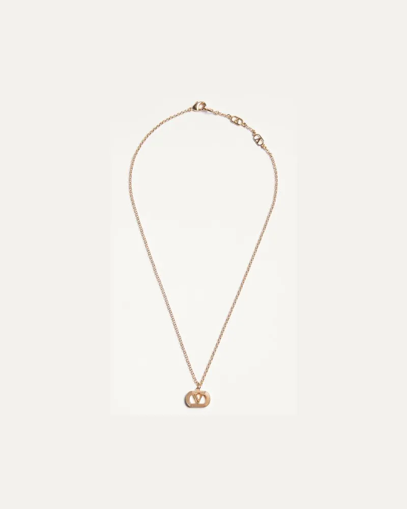 Valentino Garavani Valentino Garavani Ovalette Halskette Aus Metall Mann GOLD Gold