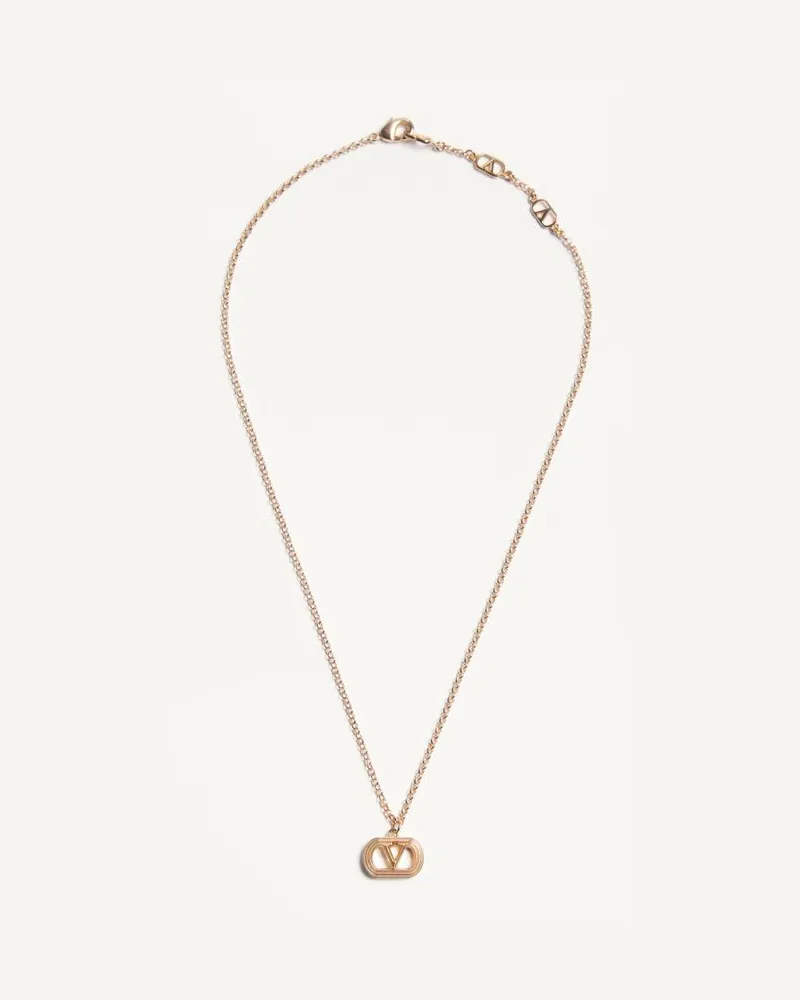 Valentino Garavani Valentino Ovalette Halskette Aus Metall Mann GOLD Gold
