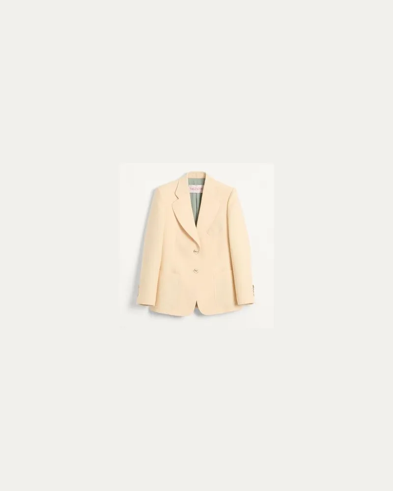 Valentino Garavani Crepe Couture Blazer Frau BIRKE Birke
