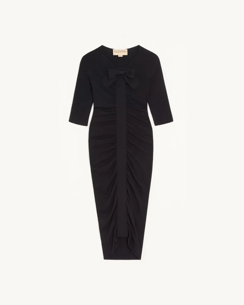 Valentino Garavani Strickkleid Frau SCHWARZ Schwarz