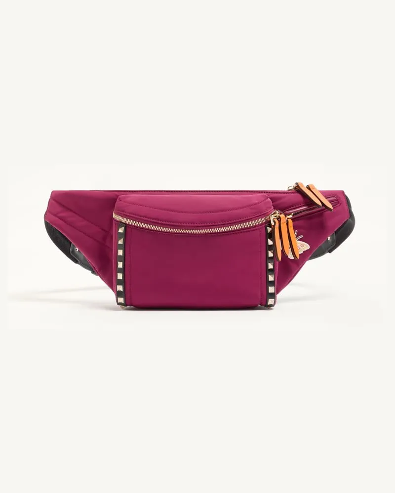 Valentino Garavani Stud Up Gürteltasche aus technischem Stoff Mann INSOLENT Insolent