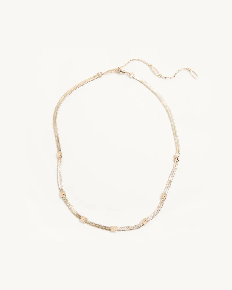Valentino Garavani Valentino Rockstud Halskette aus Metall Mann PLATIN Platin