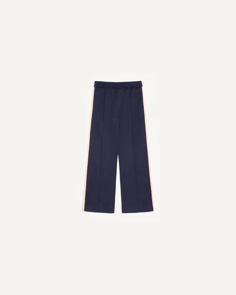 Valentino Garavani Valentino Hose aus Acetat mit VLogo-Patch Mann MARINEBLAU/BUTTER Marineblau