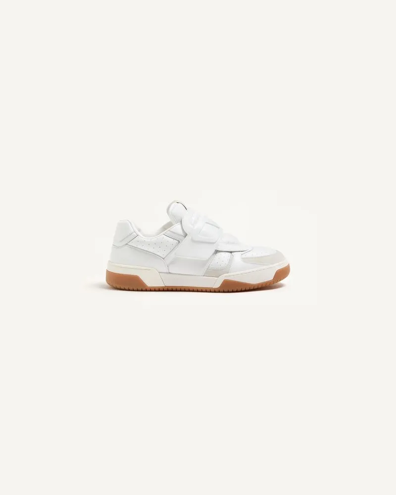 Valentino Garavani Joie De Jouer Low-Top-Sneaker Aus Nappakalbsleder Mann WEIß Weiß