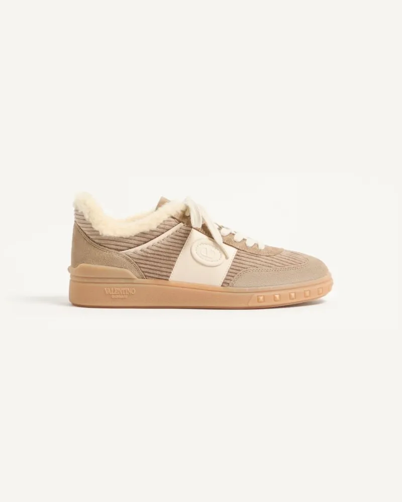 Valentino Garavani Upvillage Cord-Sneaker Frau BEIGE/ELFENBEIN Beige