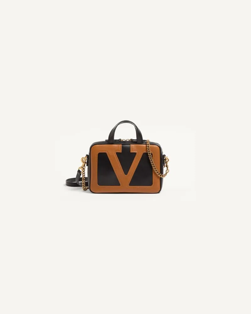 Valentino Garavani Valentino Garavani Viva Superstar Handtasche Aus Nappaleder Frau SCHWARZ/SPICE Schwarz