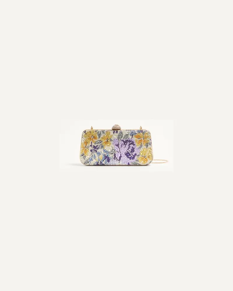 Valentino Garavani Valentino Garavani Carry Secrets Minaudiere mit Flowerism-Strassmotiv Frau MULTICOLOR/CRYSTAL Multicolor